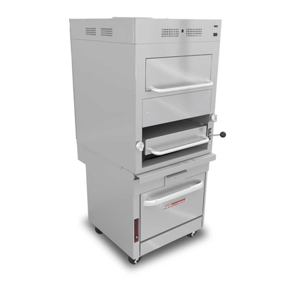 Southbend P32A-171-LP 32" Liquid Propane Platinum Single Deck Broiler Heavy Duty Range Match - 149,000 BTU