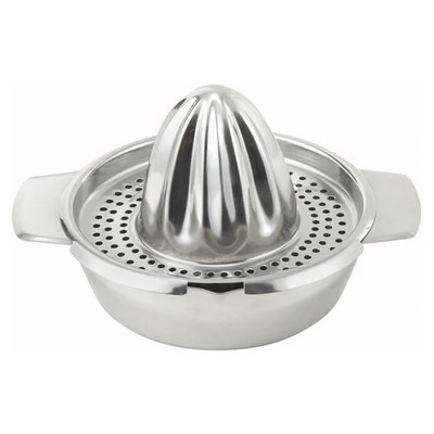 Winco JC-4 5" Dia. Stainless Steel Hand Citrus Juicer