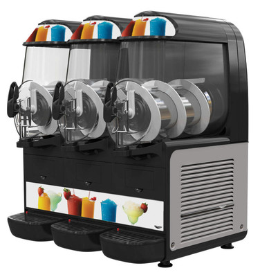 Vollrath VCBF168-37 (3) 2.64 Gallon Countertop Frozen Beverage Granita Machine - 120 Volts