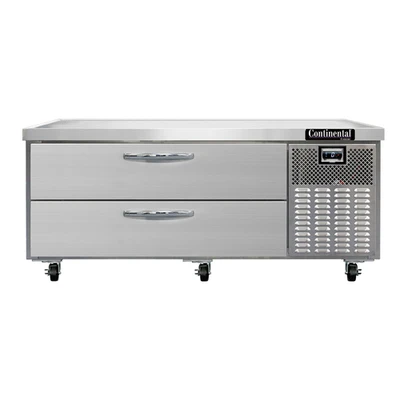 Continental Refrigerator D60GFN 60"W Two Drawer Freezer Griddle Stand