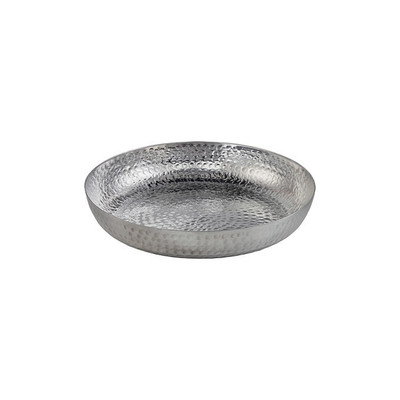 American Metalcraft ASEAS12 12" 80 Oz. Aluminum Silver Round Seafood Tray