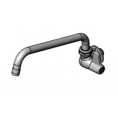 T&S Brass 5F-1WLB10 Equip Faucet 10-1/8" spread standard wall mount single temperature