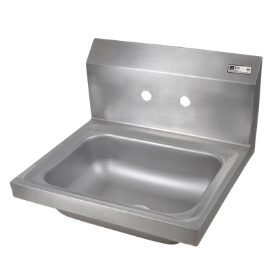 John Boos PBHS-W-1410-4D Pro-Bowl Hand Sink Wall Mount Stainless Steel 14"W x 10"