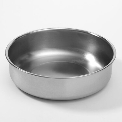 American Metalcraft CDWP18 7 Qt. Stainless Steel Round Chafer Water Pan