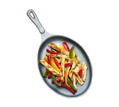 Bon Chef 5037T Aluminum Matte Black Oval Tempo Skillet