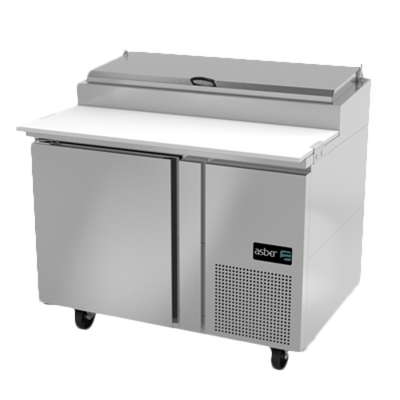 Asber APTP-46 46" W One Door Pizza Prep Table
