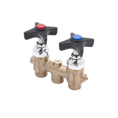 T&S Brass B-2266 3" Deck Mount Mixing Faucet