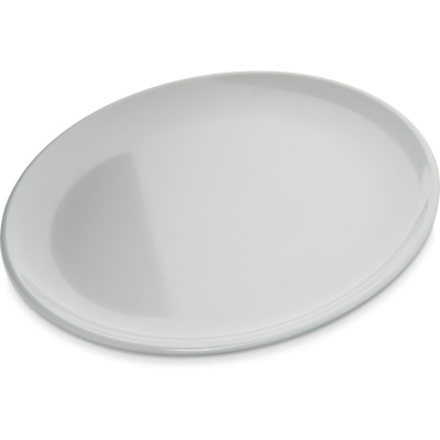 Carlisle 4380302 8" Dia. Round Melamine White Coupe Epicure Dinner Plate