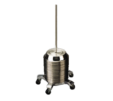 American Metalcraft SCRACK5 Rolling Plate Cover Cart