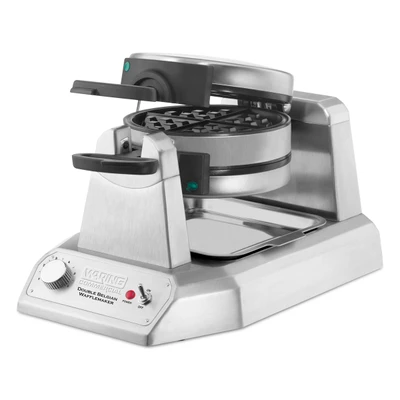 Waring WW200 Double Vertical Belgian Waffle Maker - 120V