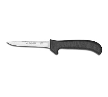 Dexter 11213B 4-1/2" Black Sani-Safe Utility/Deboning Knife with Polypropylene Handle