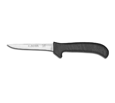 Dexter 11213B 4-1/2" Black Sani-Safe Utility/Deboning Knife with Polypropylene Handle