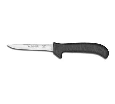 Dexter 11213B 4-1/2" Black Sani-Safe Utility/Deboning Knife with Polypropylene Handle