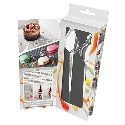 Matfer Bourgeat 116436 9&quot; Stainless Steel Decospoon Set