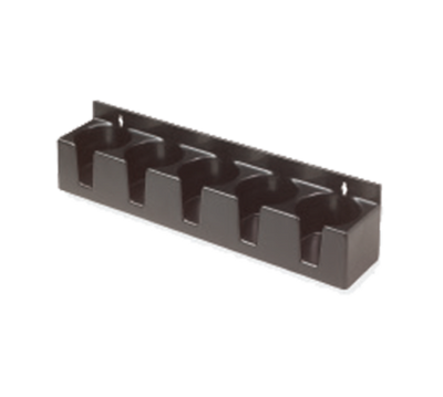 Advance Tabco KS-2K-X 23" W Black Plastic Single Tier Special Value Underbar Basics Speed Rail