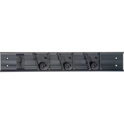 Carlisle 4073100 18" W ABS Plastic Flo-Pac Roll 'N Grip Broom/Brush Holder System