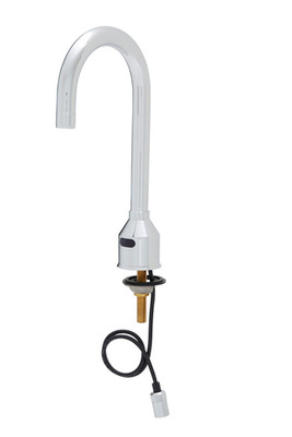 Fisher 76058 Single Deck Mount Chrome Plated Brass Navigator Electronic Sensor Faucet