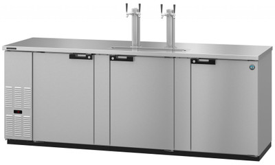 Hoshizaki DD95-S 95.5" Three-Section Solid Door Draft Beer Cooler