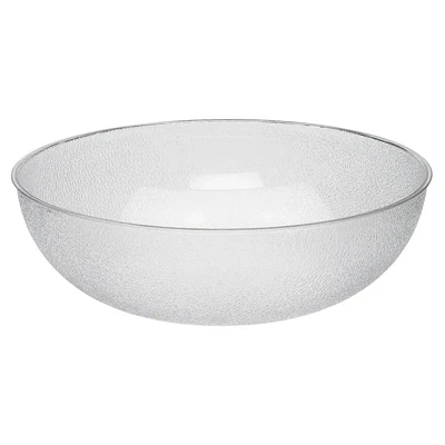 Cambro PSB23176 23" 40 qt PolyCarbonate Clear Round Camwear Serving Bowl