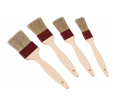 Matfer Bourgeat 116012 Pastry Brush 9-1/2" O.A. 1-1/8" Wide Natural Bristles