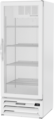 Beverage Air MMF12HC-1-W 24.13"W One-Section Glass Door MarketMax Freezer Merchandiser