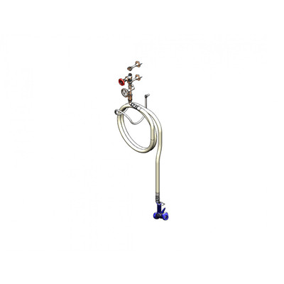 T&amp;S Brass MV-1907-11CW Washdown Faucet wall mount 1/2"