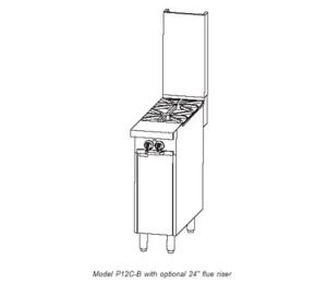 Southbend P12C-L 12" Platinum Heavy Duty Spreader Cabinet