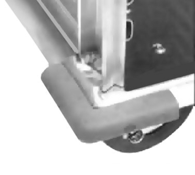 Cres Cor 1056 017 Corner Bumpers for Transport Dolly