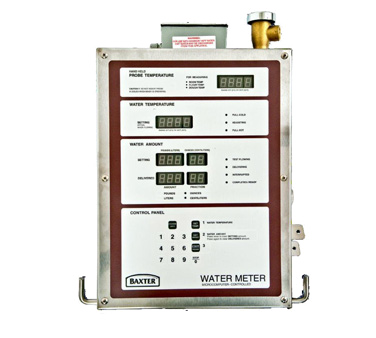 Baxter WMC600C Stainless Steel Wall Mount Water Meter - 230/250 Volts 1-Phase