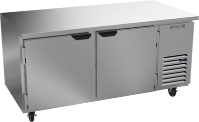 Beverage Air UCF67AHC 67"W Two-Section Solid Door Undercounter Freezer