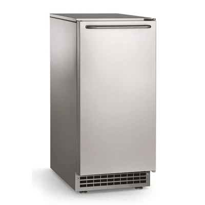 Scotsman CU50GAX-1 65 Lbs. Stainless Steel Air-Cooled Gourment Cube Undercounter Ice Maker with Bin - 115 Volts