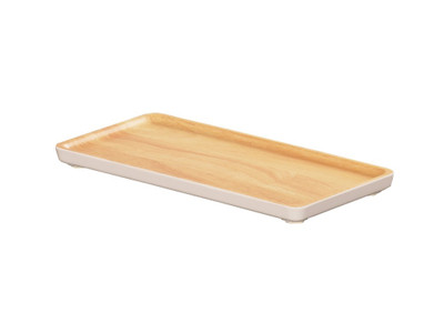 Cal-Mil 22098-91
 Melamine
 White
 Rectangular
 Serving Tray