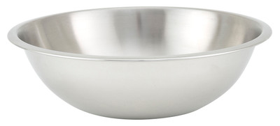 Winco MXHV-500 5 qt. Stainless Steel Mixing Bowl