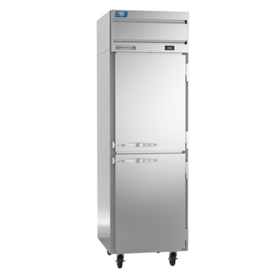 Beverage Air CT1HC-1HS 26" W One-Section Solid Door Reach-In Cross-Temp Convertible Refrigerator/Freezer