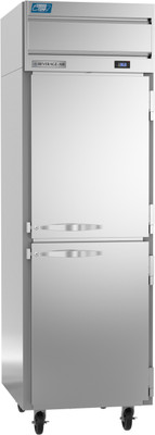 Beverage Air CT1HC-1HS 26" W One-Section Solid Door Reach-In Cross-Temp Convertible Refrigerator/Freezer