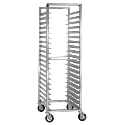 Cres Cor 2071820SD 69.75" H Aluminum Angle Ledge Super Duty Full Height Open Sides Mobile Utility Rack