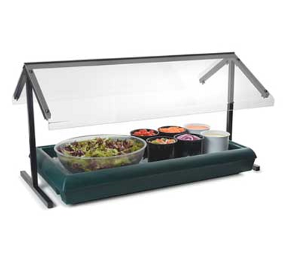 Carlisle 971003 48"W Black Portable Sneeze Guard