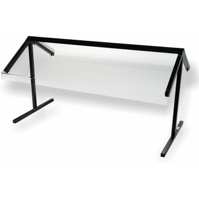 Carlisle 971003 48"W Black Portable Sneeze Guard