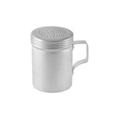 CAC China ADRE-10H 10 Oz. Aluminum Dredge with Handle (144 Each Per Case)