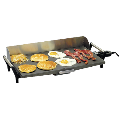 Cadco PCG-10C Electric Light-Duty Portable Griddle - 120 Volts