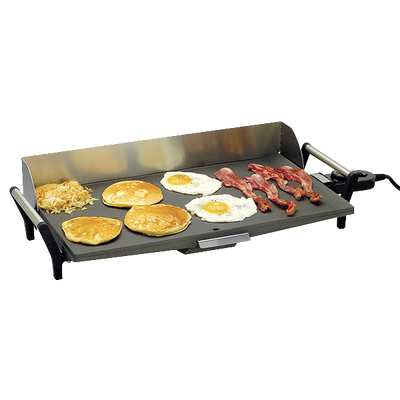 Cadco PCG-10C Electric Light-Duty Portable Griddle - 120 Volts