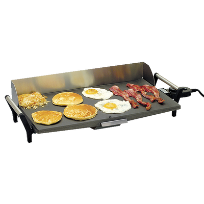 Cadco PCG-10C Electric Light-Duty Portable Griddle - 120 Volts