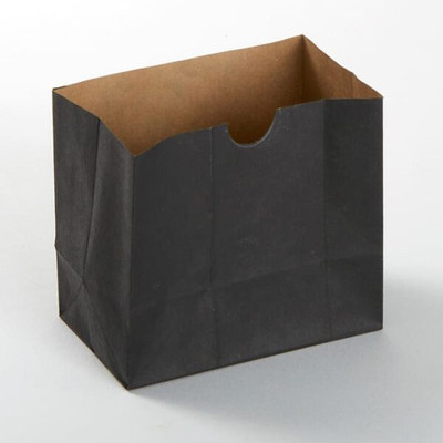 American Metalcraft SBB4 Black Square Mini Snack Bag (250 Each Per Pack)