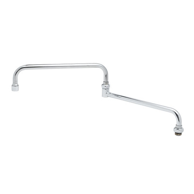 T&S Brass 069X Nozzle swivel 24" long double joint stream regulator outlet