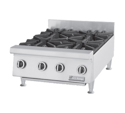 Garland UTOG24-4 23.63" Gas Countertop Hotplate - 120,000 BTU