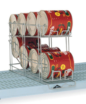 Metro CR24E Can Rack acommodates