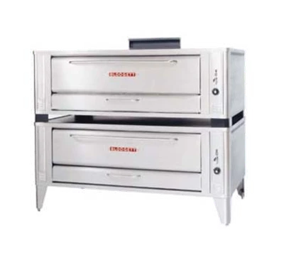 Blodgett 1060 DOUBLE-NG Natural Gas Pizza Oven Double Deck 60"