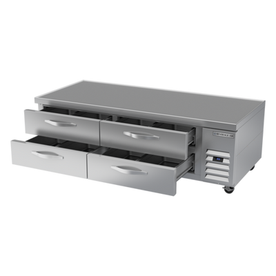 Beverage Air WTFCS72HC Worktop Cook Stand Freezer two-Section 72"