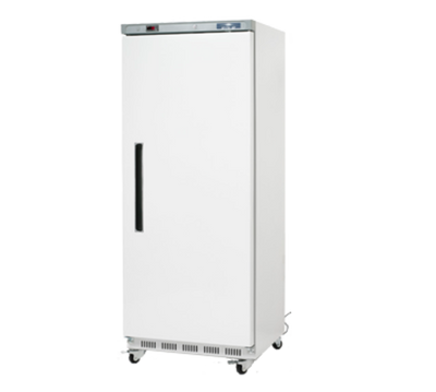 Arctic Air AWR25 30.75" W White Epoxy Coated One-Section Solid Door Reach-In Refrigerator