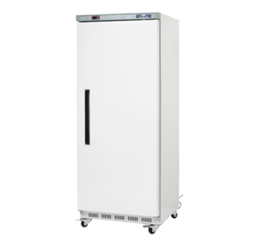Arctic Air AWR25 30.75" W White Epoxy Coated One-Section Solid Door Reach-In Refrigerator